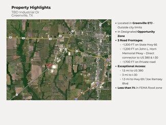 More details for TBD Industrial Dr, Greenville, TX - Land for Sale