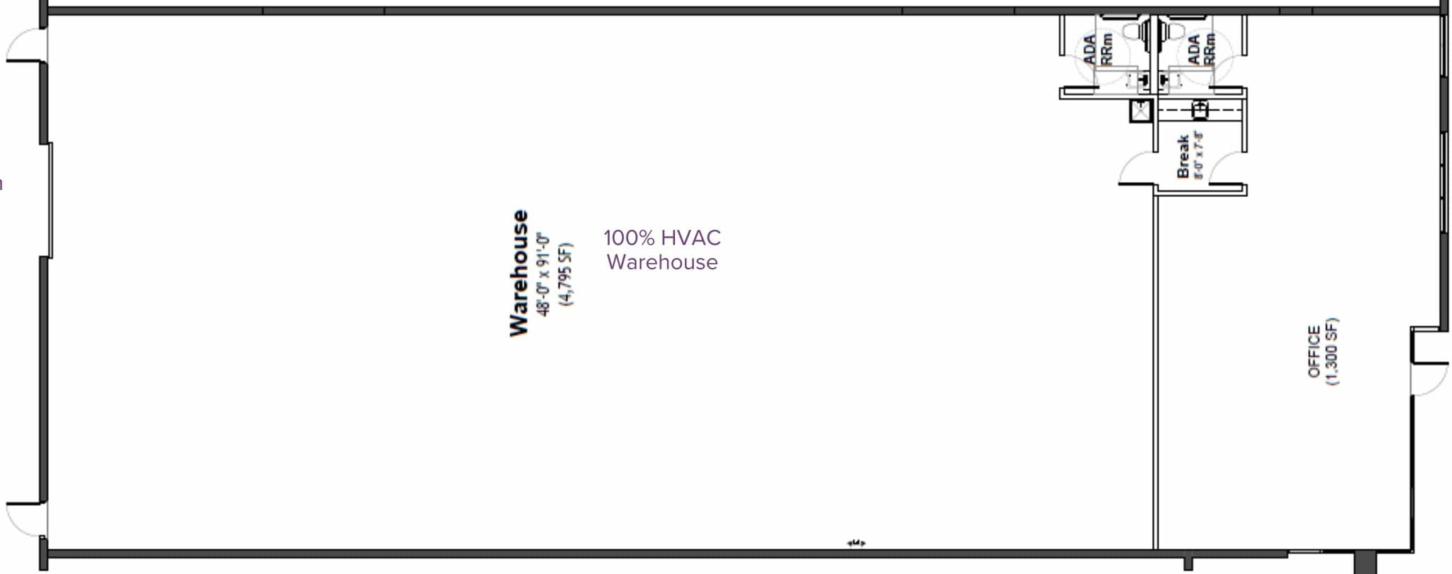 13300 McCormick Dr, Tampa, FL for lease Floor Plan- Image 1 of 3