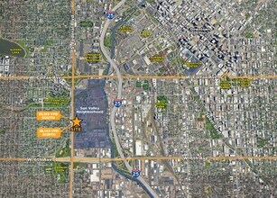 970 Federal Blvd, Denver, CO - AERIAL map view