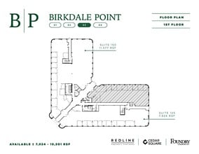 8900 NorthPointe Executive Park Dr, Huntersville, NC à louer Plan d’étage- Image 1 de 1