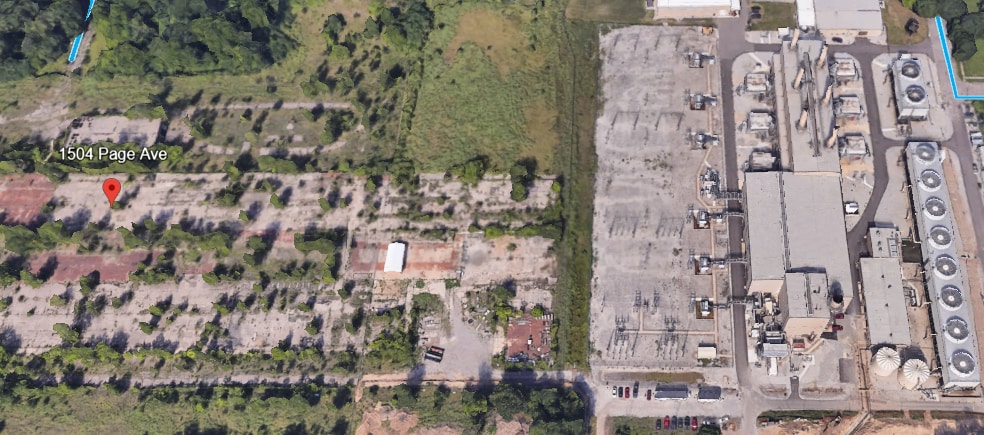 1504 Page Ave, Jackson, MI à louer - Aérien - Image 2 de 2