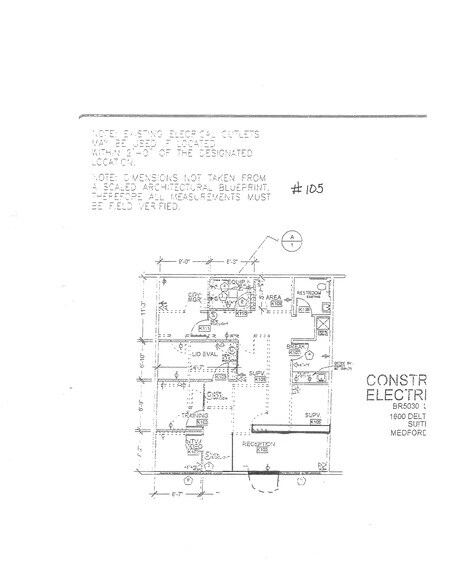 1600 Delta Waters Rd, Medford, OR à louer - Plan d’étage - Image 3 de 3