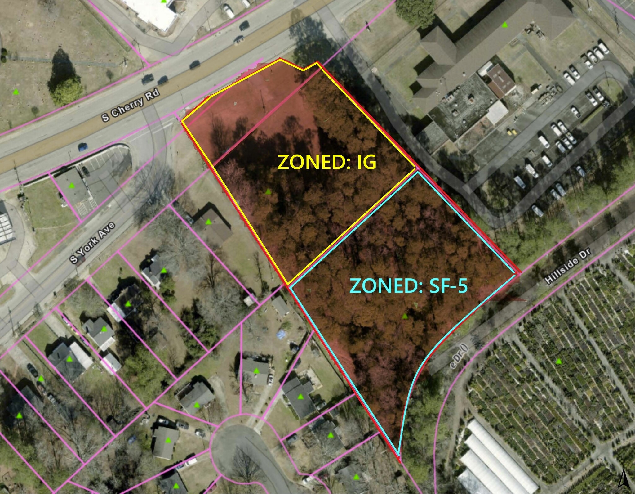 549 S Cherry Rd, Rock Hill, SC à vendre Photo du bâtiment- Image 1 de 4