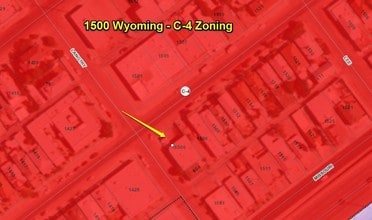 1500 Wyoming Ave, El Paso, TX - Aérien  Vue de la carte - Image1