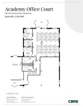600-650 Academy Dr, Northbrook, IL à louer Plan d’étage- Image 1 de 2