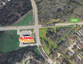 Beck Street & Silkwood Drive, Bryan, TX - Aérien Vue de la carte - Image1