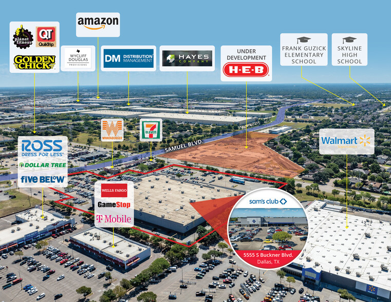 Sam's Club, Dallas, TX for sale - Building Photo - Image 2 of 6