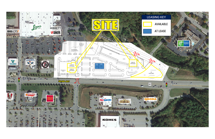 US Hwy 421 & Winkler Mill rd, Wilkesboro, NC à louer - Aérien - Image 2 de 3