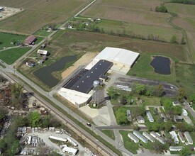 604 Railroad Ave, Osgood, IN - AERIAL  map view