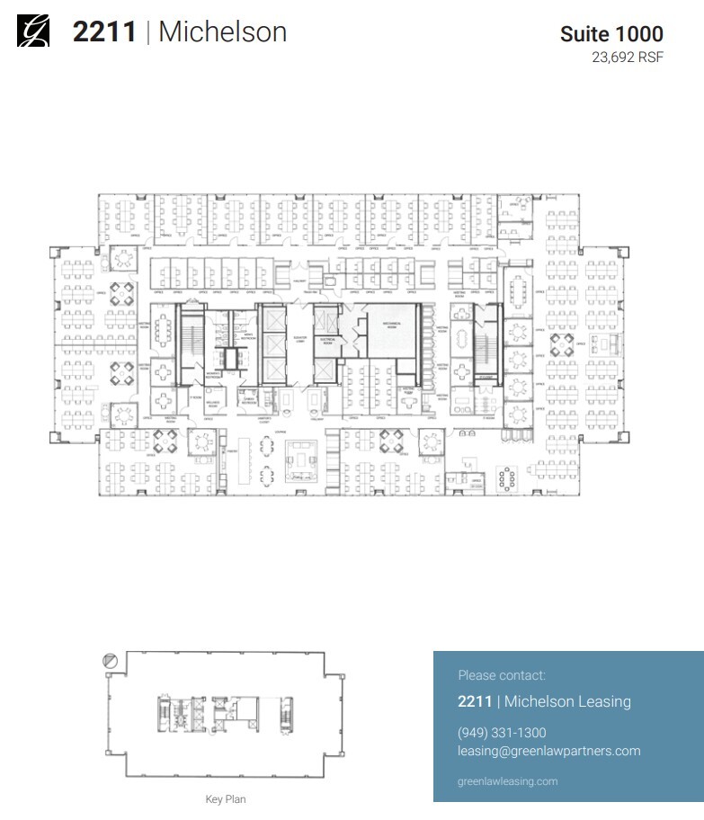 18301 Von Karman Ave, Irvine, CA à louer Plan d  tage- Image 1 de 1