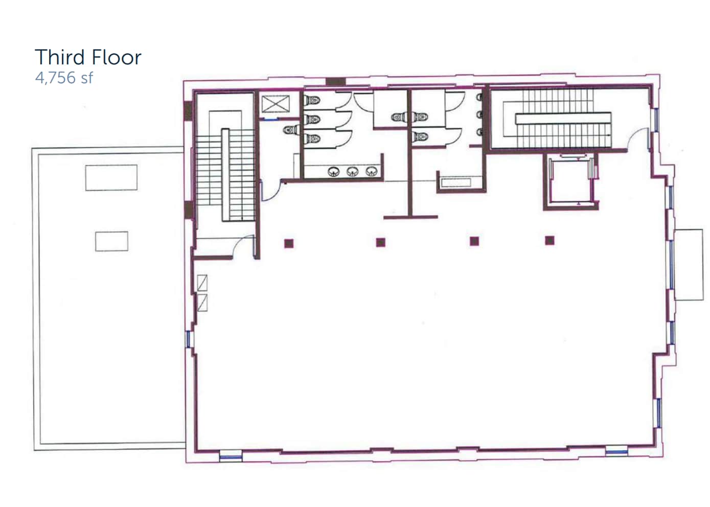 335 Donald St, Winnipeg, MB for lease Floor Plan- Image 1 of 1