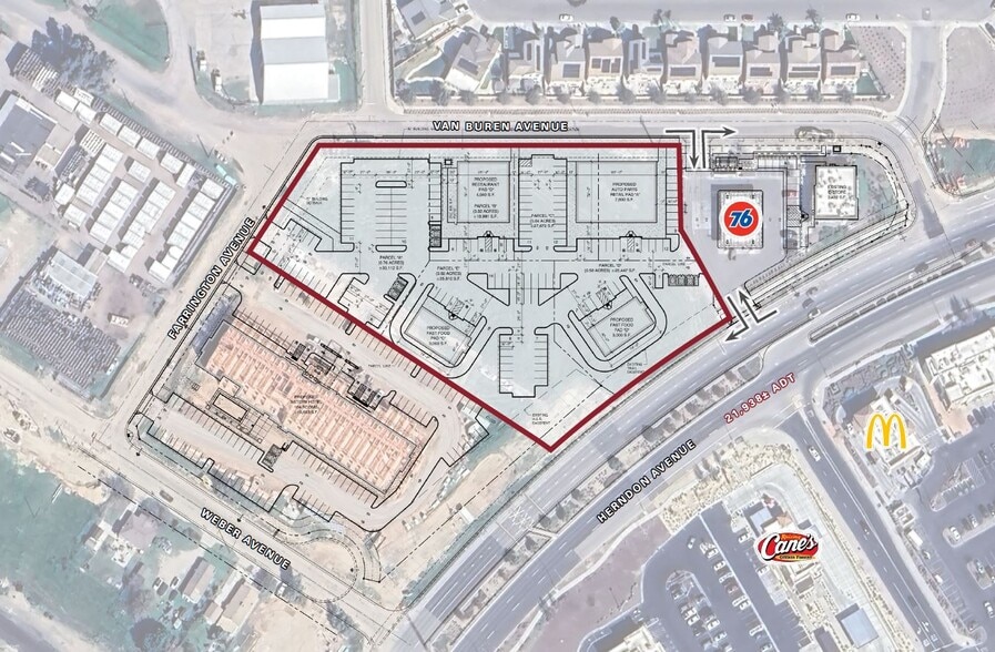 Herndon, Fresno, CA for lease - Building Photo - Image 2 of 2