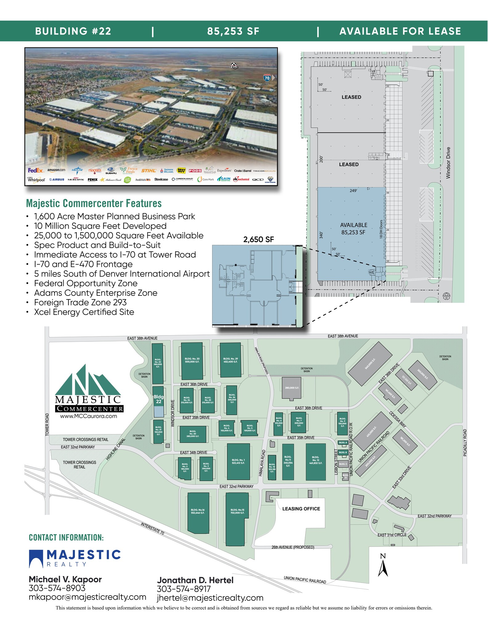 3503-3593 N Windsor Dr, Aurora, CO à louer Plan de site- Image 1 de 1