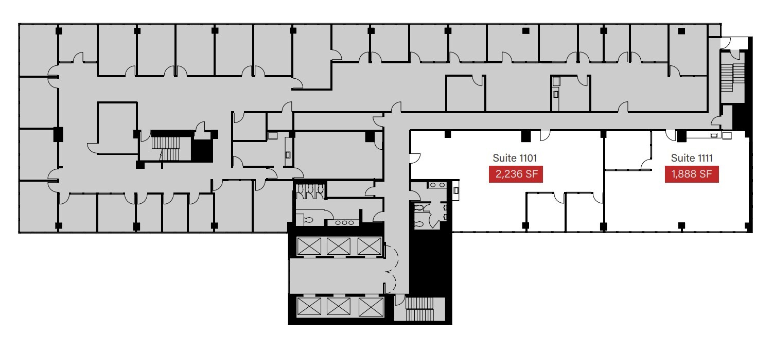 1330 Broadway, Oakland, CA for lease Floor Plan- Image 1 of 1