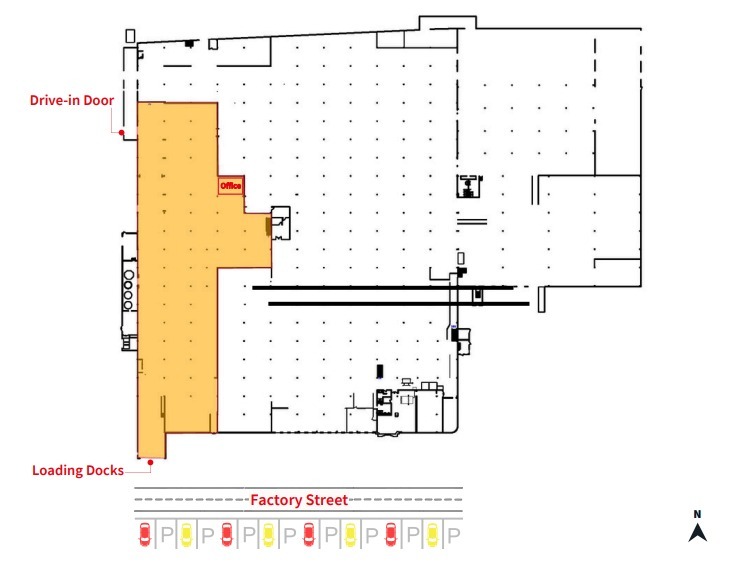 239 Factory St, La Porte, IN à louer Plan d’étage- Image 1 de 1