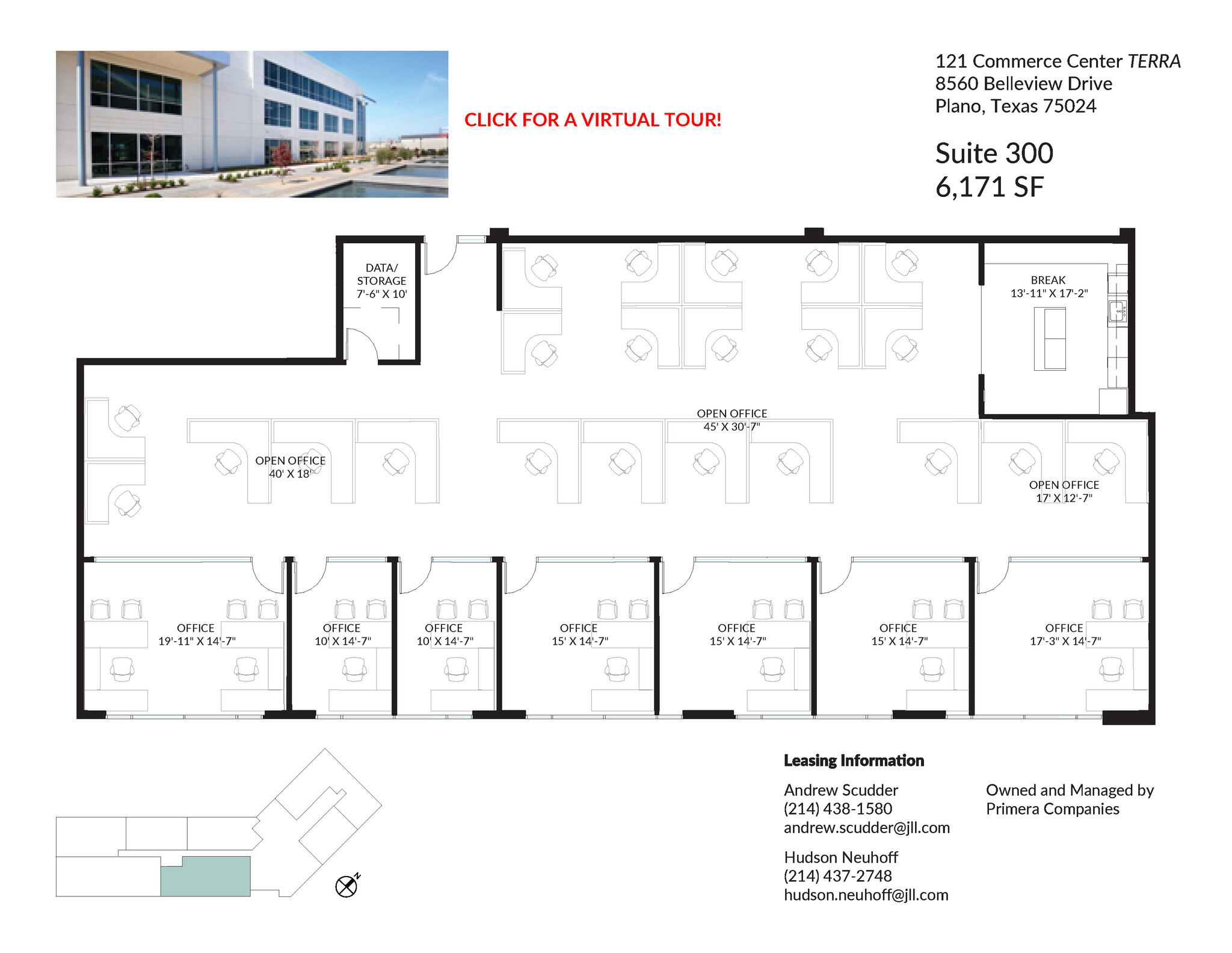 8560 Belleview Dr, Plano, TX for lease Floor Plan- Image 1 of 4