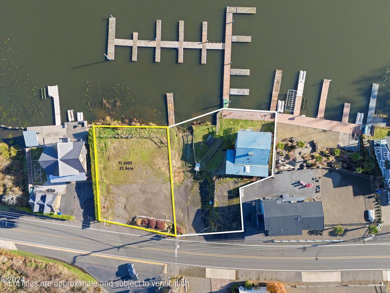 4040 NE West Devils Lake Rd, Lincoln City, OR for sale Aerial- Image 1 of 12