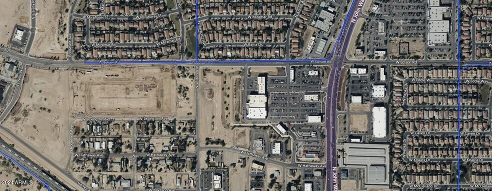 0 Edison Rd rd, Maricopa, AZ for sale - Aerial - Image 3 of 5