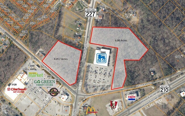 Plus de détails pour Matthews Rd, Bryans Road, MD - Terrain à vendre