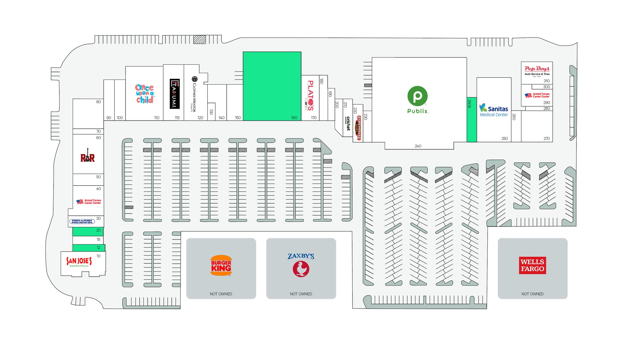 8805-8995 W Colonial Dr, Ocoee, FL for lease Site Plan- Image 1 of 1