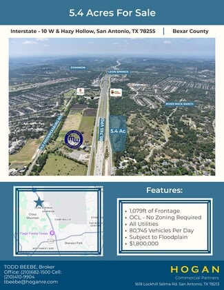 More details for 26087 Interstate 10 W, San Antonio, TX - Land for Sale