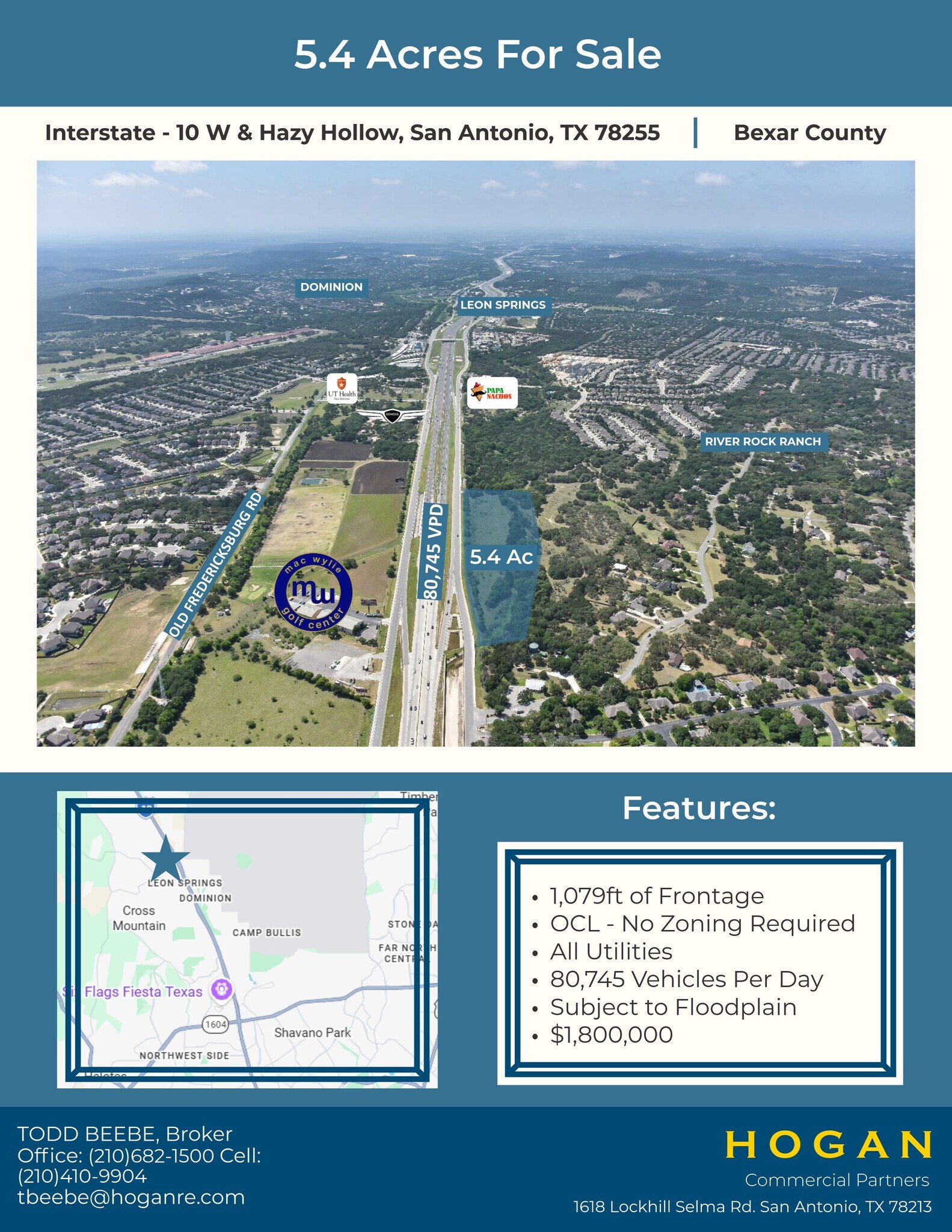 26087 Interstate 10 W, San Antonio, TX à vendre Photo du bâtiment- Image 1 de 4