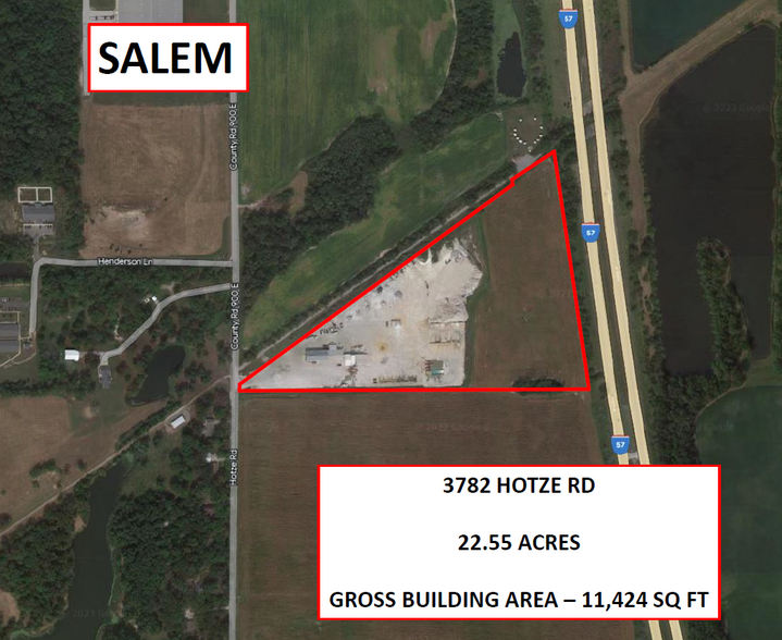 3782 Hotze Rd, Salem, IL for sale - Building Photo - Image 1 of 12