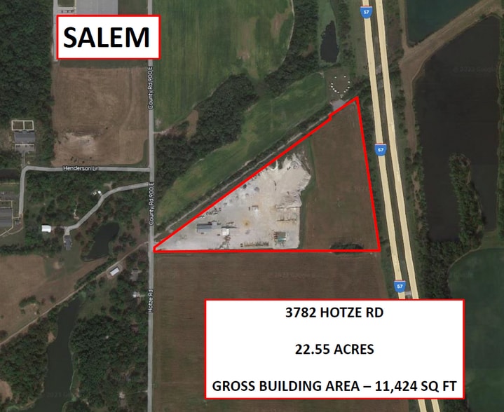 3782 Hotze Rd, Salem, IL à vendre - Photo du bâtiment - Image 2 de 12