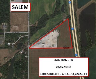 Plus de détails pour 3782 Hotze Rd, Salem, IL - Industriel à vendre