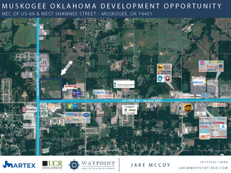 More details for NE Corner Hwy 69 & Shawnee Byp, Muskogee, OK - Land for Lease