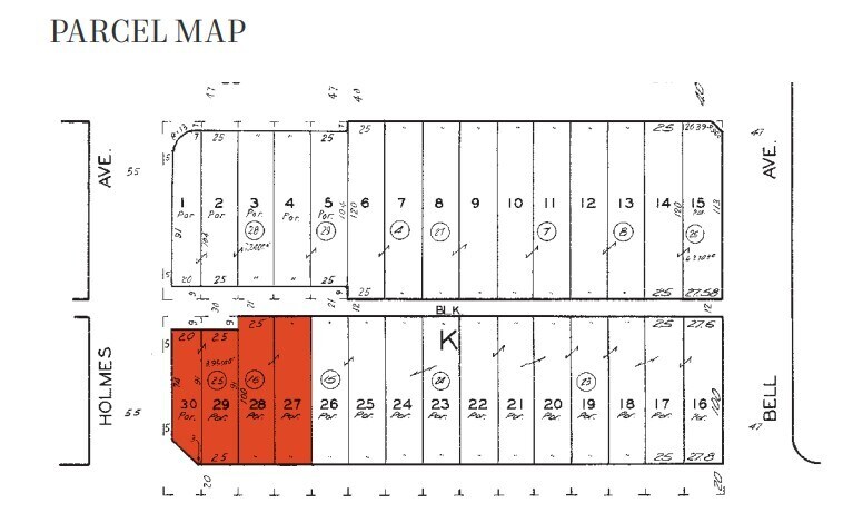 1801-1811 Firestone Blvd, Los Angeles, CA à vendre - Plan cadastral - Image 2 de 2