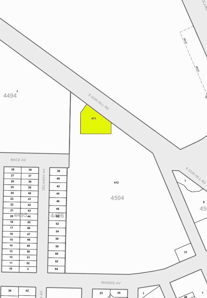 1816 E Gun Hill Rd, Bronx, NY à vendre Plan cadastral- Image 1 de 1