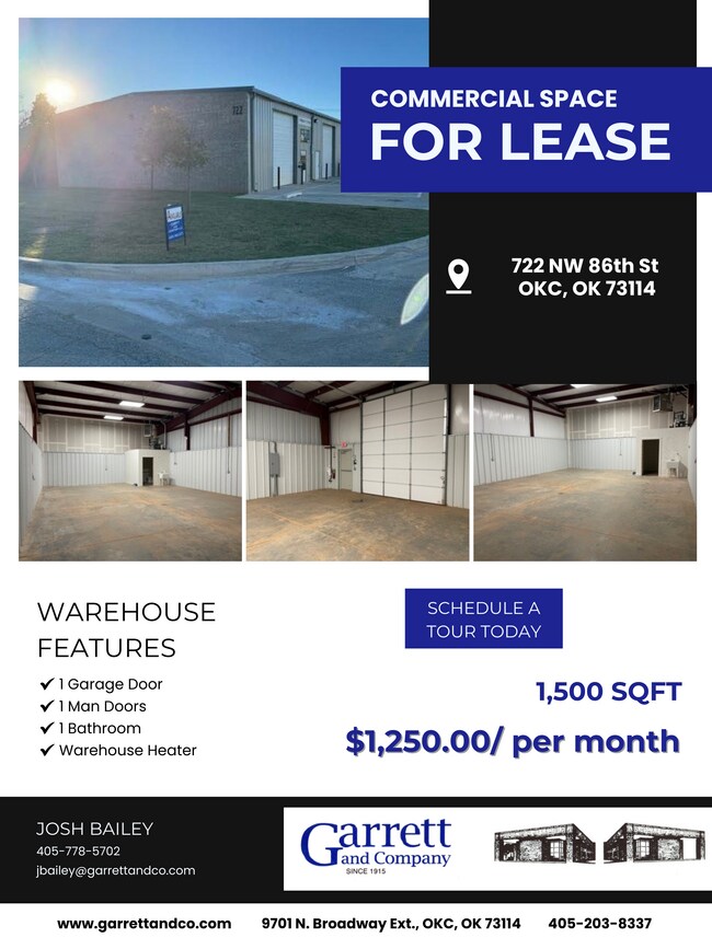 More details for 722 NW 86th St, Oklahoma City, OK - Industrial for Lease