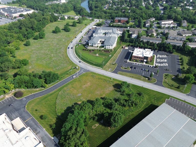 Lambs Gap Rd, Mechanicsburg, PA for lease - Aerial - Image 2 of 6