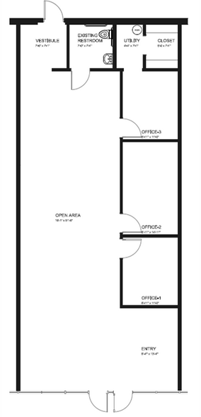 3580-3590 N Highway 17-92, Lake Mary, FL à louer - Plan d  tage - Image 2 de 2