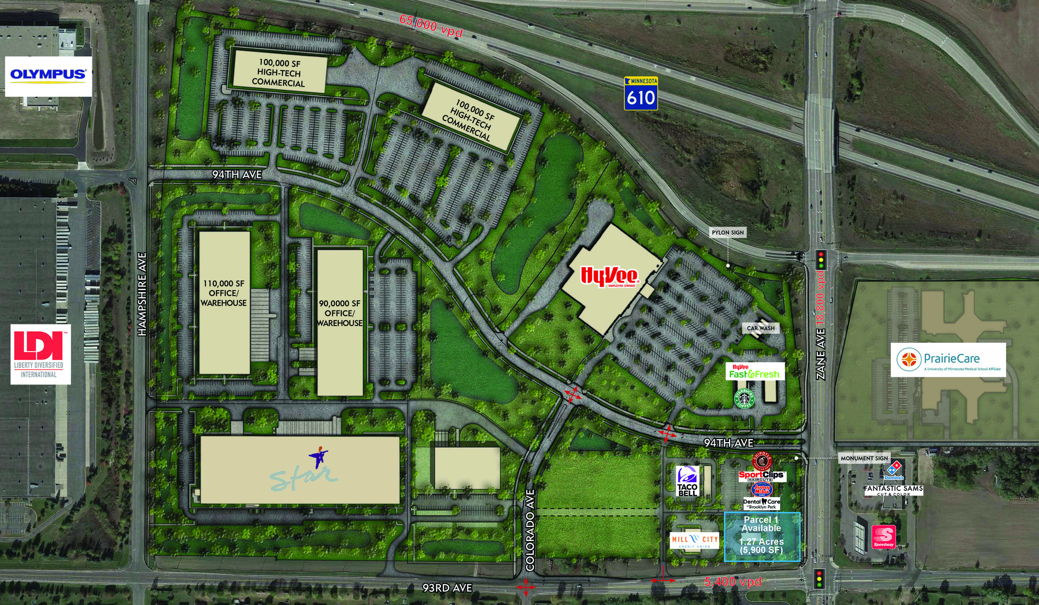 5941 94th Ave N, Brooklyn Park, MN for sale Site Plan- Image 1 of 1