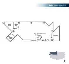 8880 Rio San Diego Dr, San Diego, CA à louer Plan d’étage- Image 1 de 1