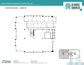 10735 David Taylor Dr, Charlotte, NC for lease Floor Plan- Image 2 of 2