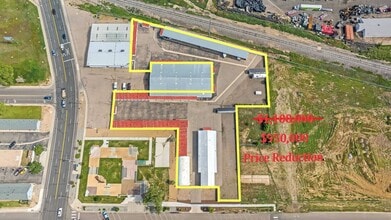 1015 3rd Ave, Greeley, CO - AERIAL  map view
