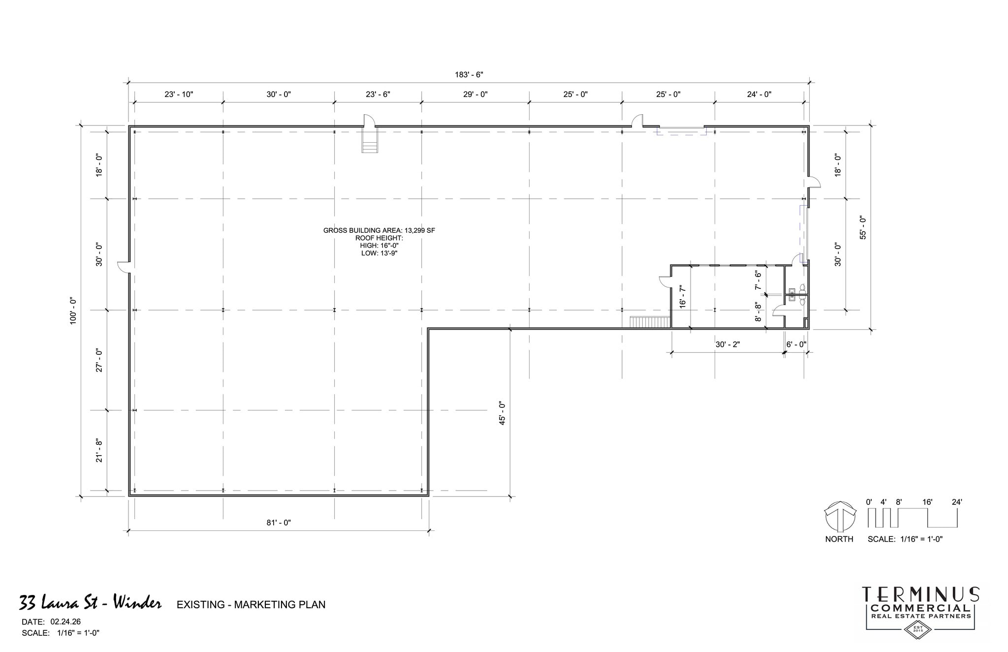 33 Laura St, Winder, GA for lease Site Plan- Image 1 of 1