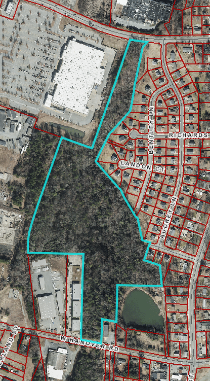 Hanover, Burlington, NC à vendre Plan cadastral- Image 1 de 8