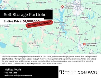 Plus de détails pour Self Storage Portfolio – Spécialité à vendre
