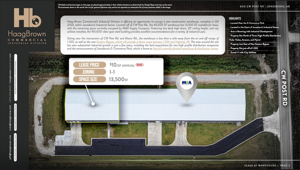 6515 CW Post Road, Jonesboro, AR à louer - Photo du bâtiment - Image 2 de 8
