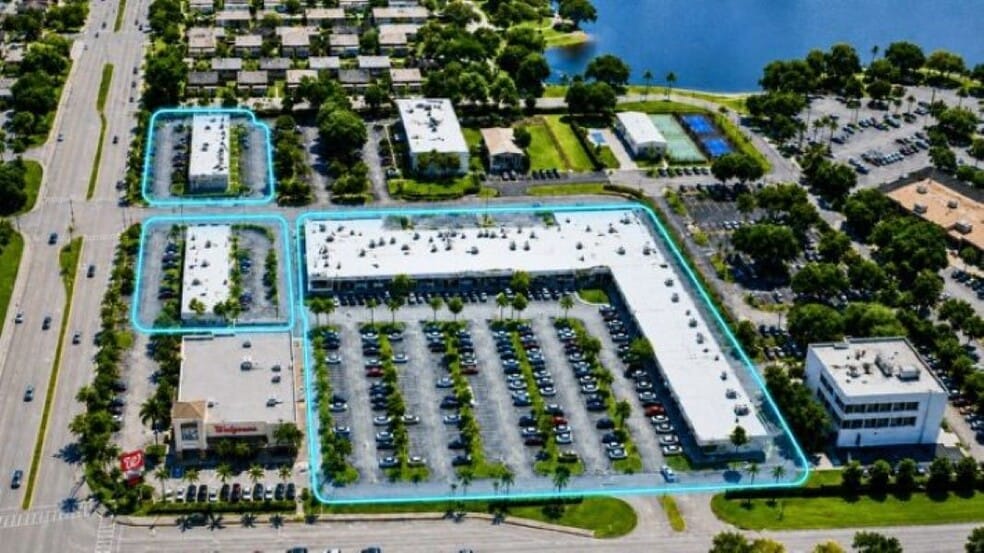 6598-6642 W Atlantic Ave, Delray Beach, FL à louer - Aérien - Image 1 de 8