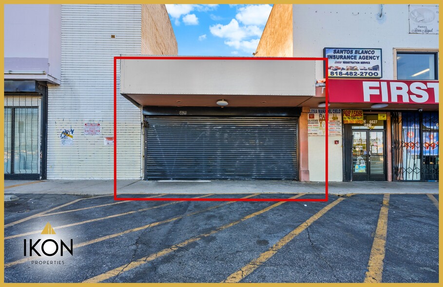 6621-6629 Van Nuys Blvd, Van Nuys, CA for lease - Building Photo - Image 1 of 6