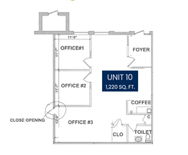 2777 Finley Rd, Downers Grove, IL for lease Floor Plan- Image 1 of 1