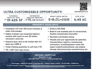 Dralle Rd Rd, University Park, IL for lease Interior Photo- Image 2 of 7