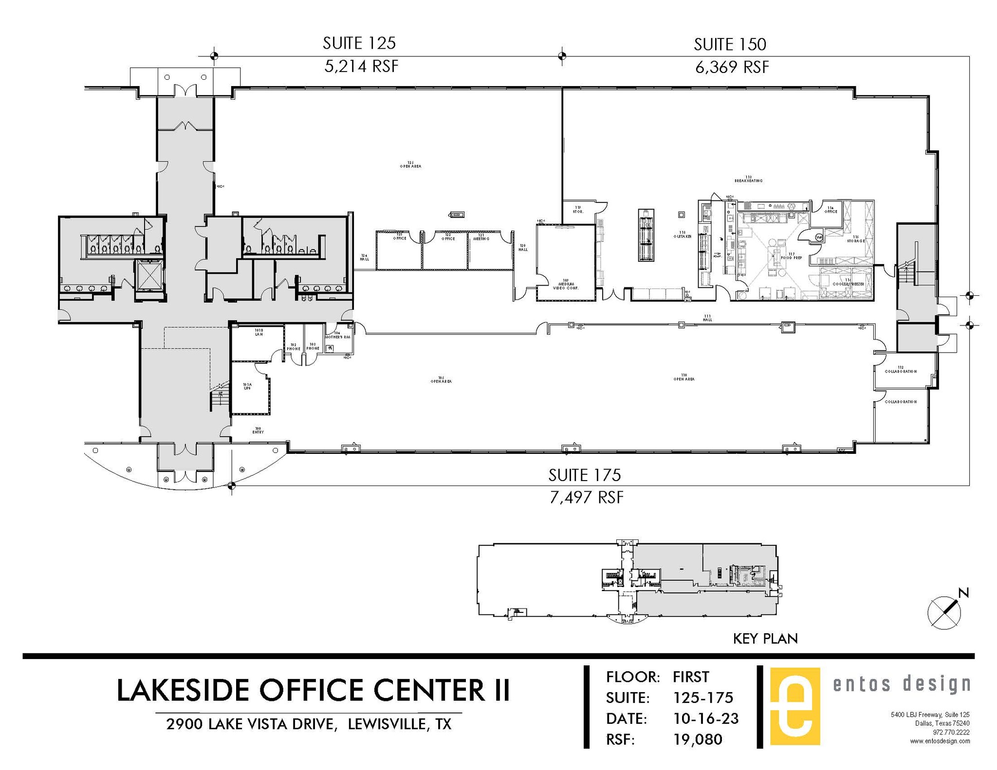 2900 Lake Vista Dr, Lewisville, TX à louer Plan d’étage- Image 1 de 1