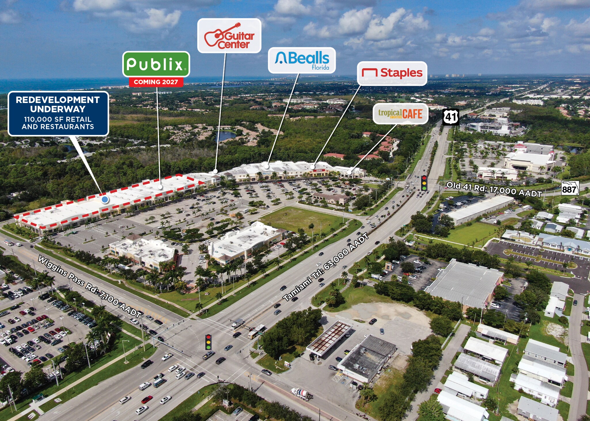 13575-13585 Tamiami Trl N, Naples, FL à louer Photo du bâtiment- Image 1 de 7