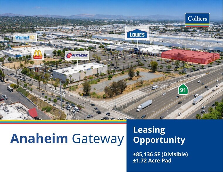 1500 N Lemon St, Anaheim, CA à louer - Photo du bâtiment - Image 1 de 9